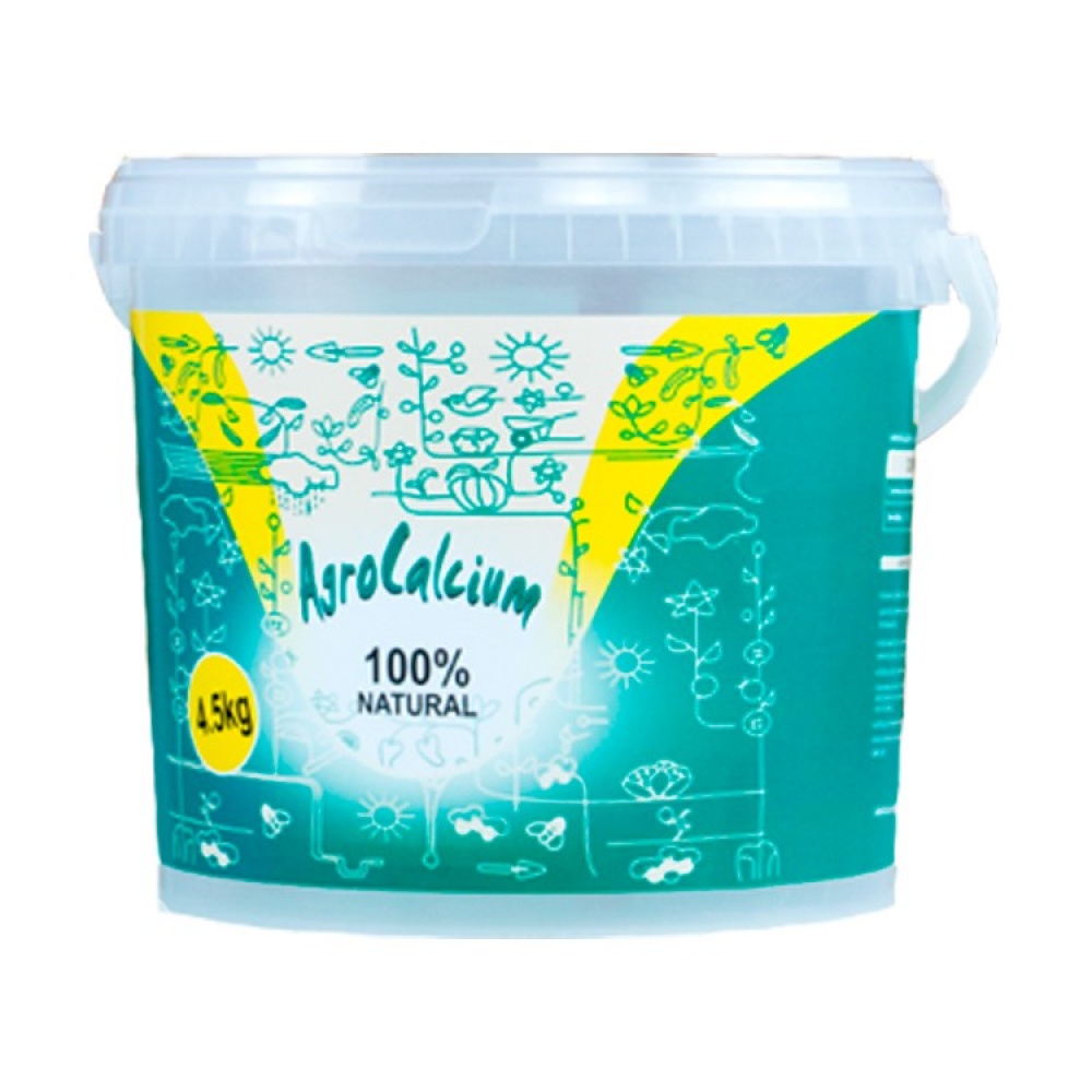 Carbonat de calciu AGROCALCIUM - Galeata 4,5 kg, Cemrom, 100% BIO