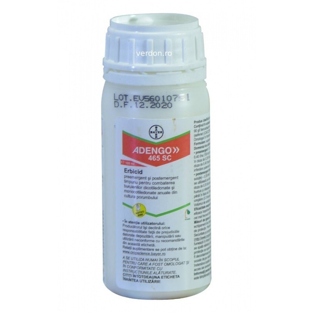 Erbicid porumb ADENGO 465 SC - 100 ml, Bayer, Preemergent, Postemergent