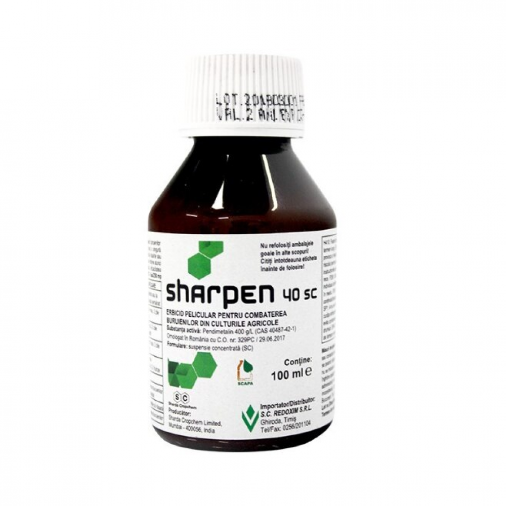Erbicid selectiv Sharpen 40 SC, 100 ml