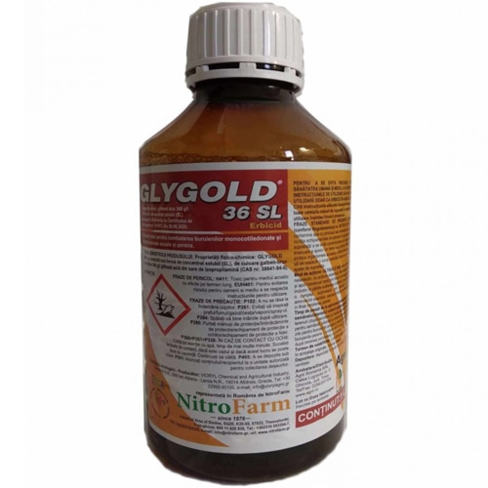 Erbicid Total Glygold 36SL, 100 ML