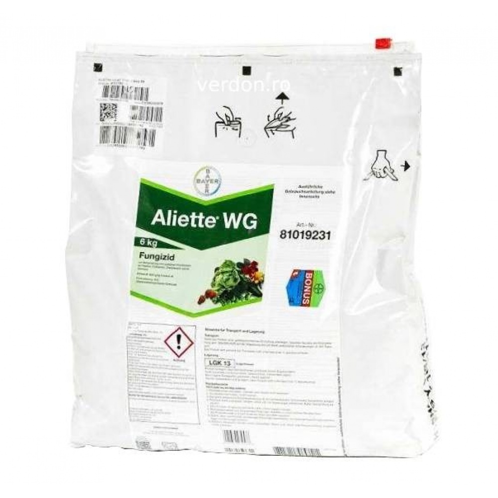 Fungicid ALIETTE 80 WG - 6 kg, Bayer, Sistemic