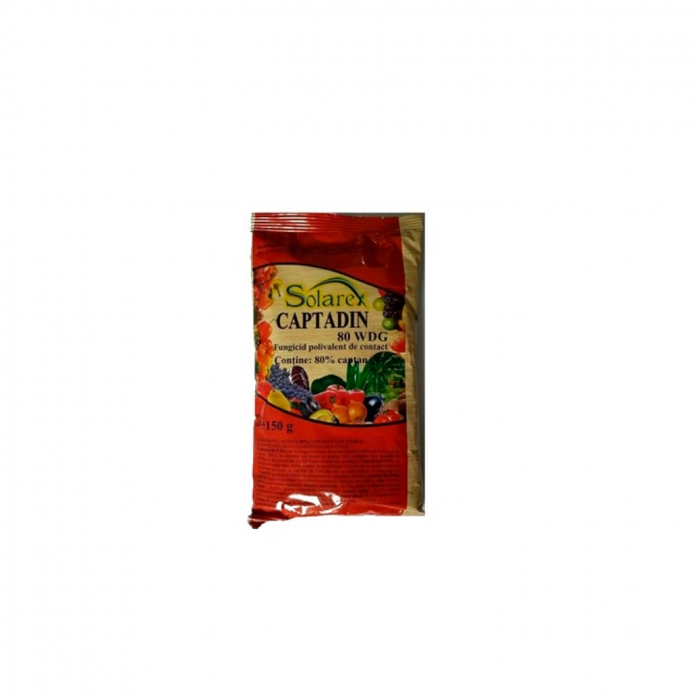 Fungicid Captadin 80 WDG, 150 gr