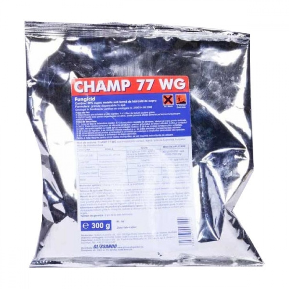 Fungicid Champ 77 WG, 300 g