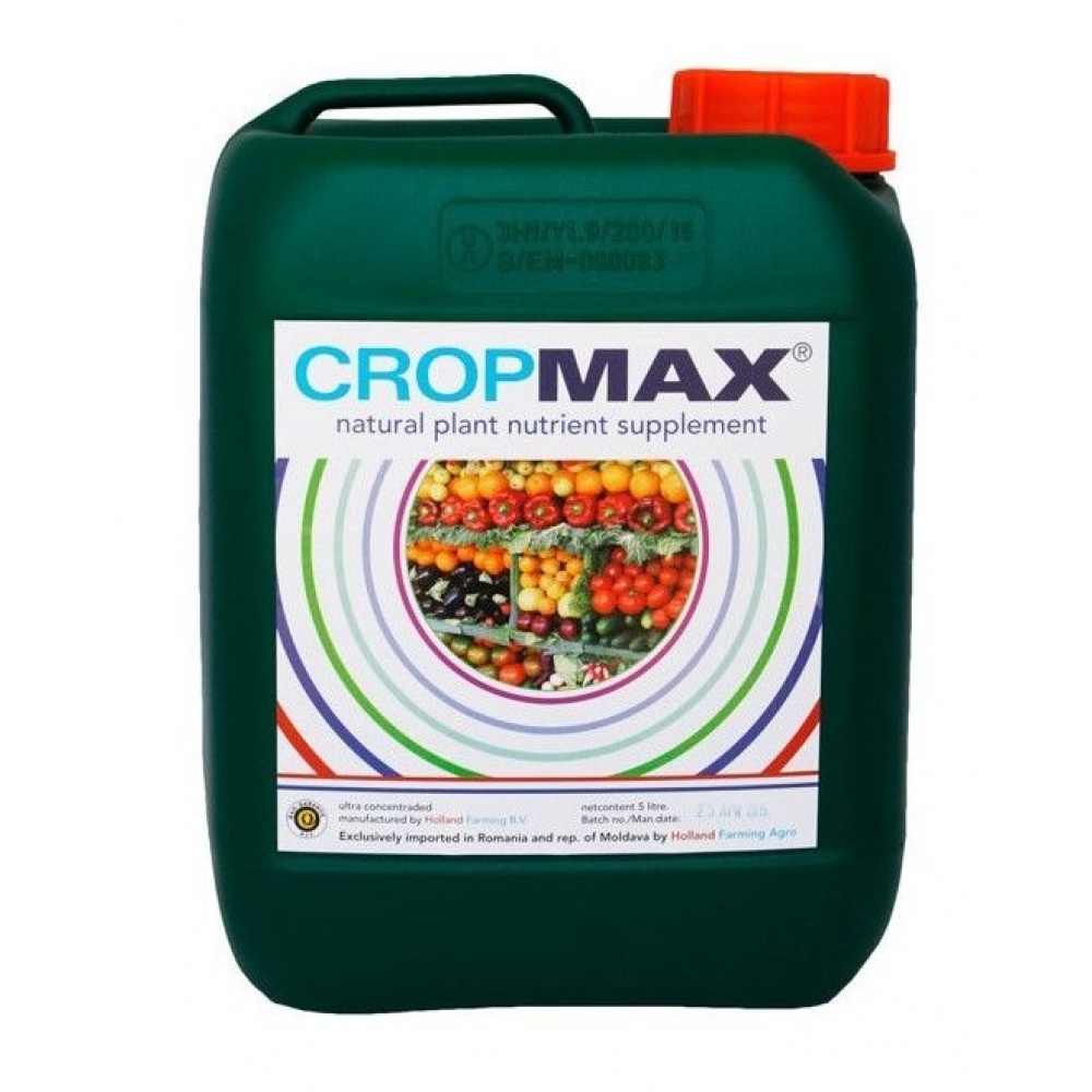 Ingrasamant Foliar CROPMAX - 5 Litri, Fertilizator BIO Superconcentrat