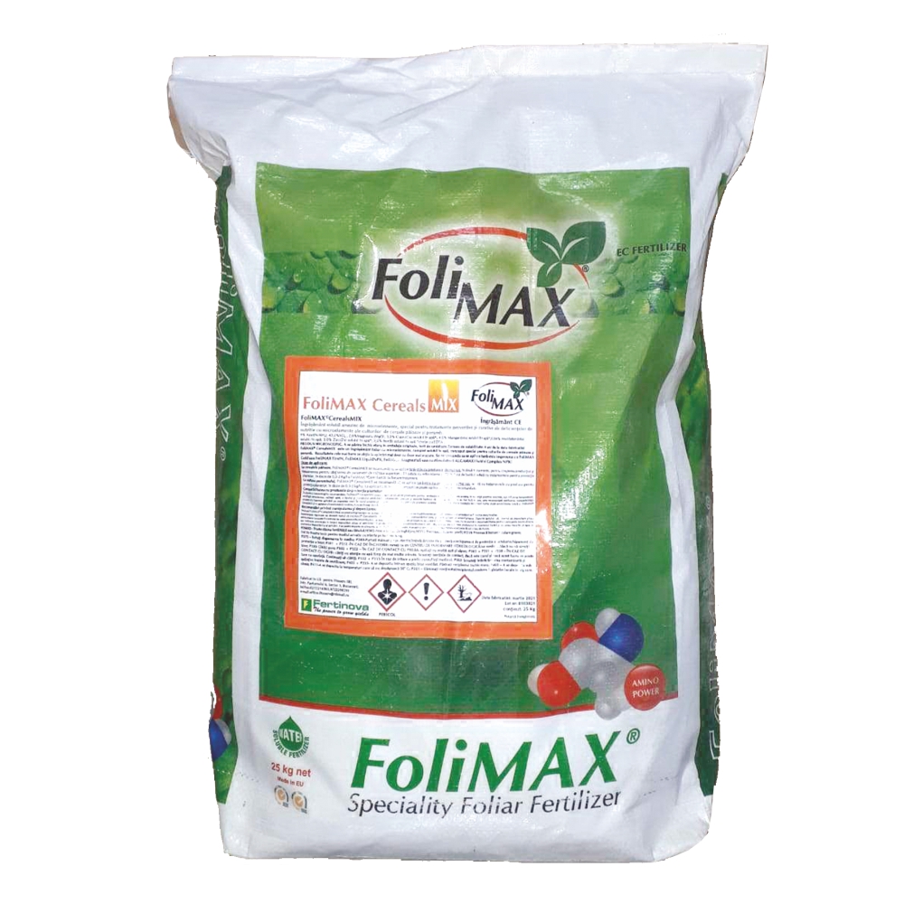 Ingrasamant foliar Folimax Green 27 14 14 sac 25 kg