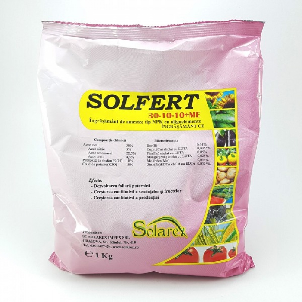 Ingrasamant Solfert 30-10-10+ME 20 kg
