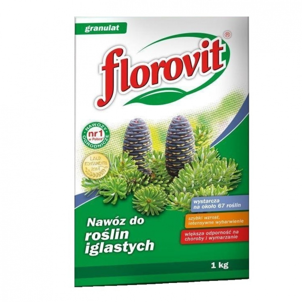 Ingrasamant specializat granulat Florovit pentru conifere 1kg