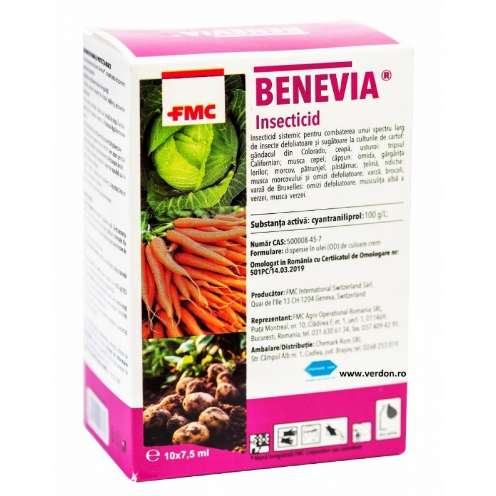 Insecticid BENEVIA - 7,5 ml, FMC, Sistemic