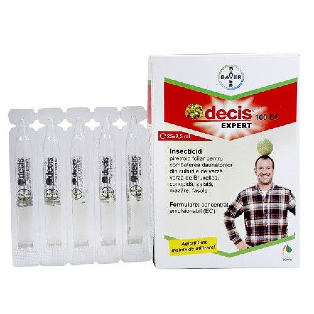 Insecticid DECIS EXPERT 100 EC 7.5 ML