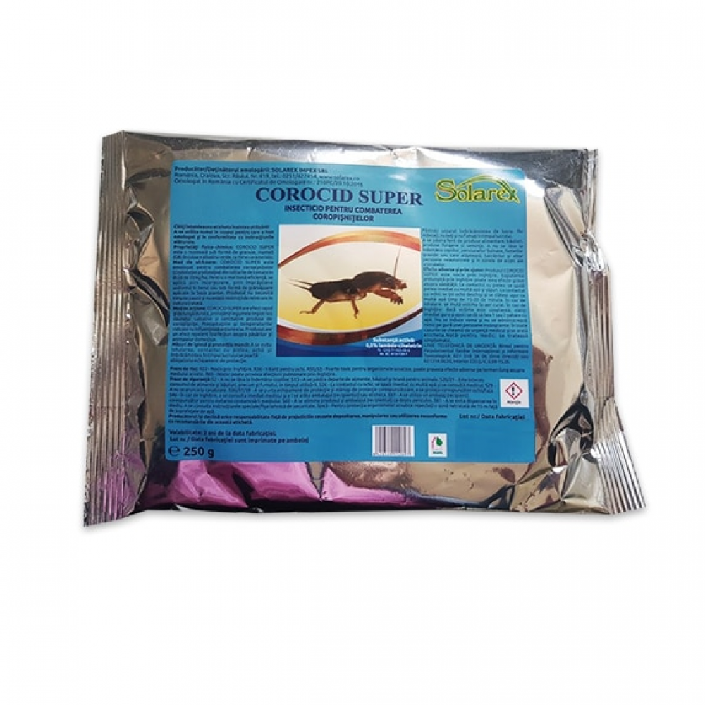 Insecticid pentru combaterea coropisnitelor , Corocid Super, 250 g