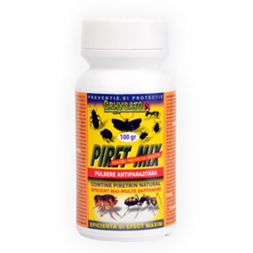 Insecticid Piret-Mix pulbere 100 gr