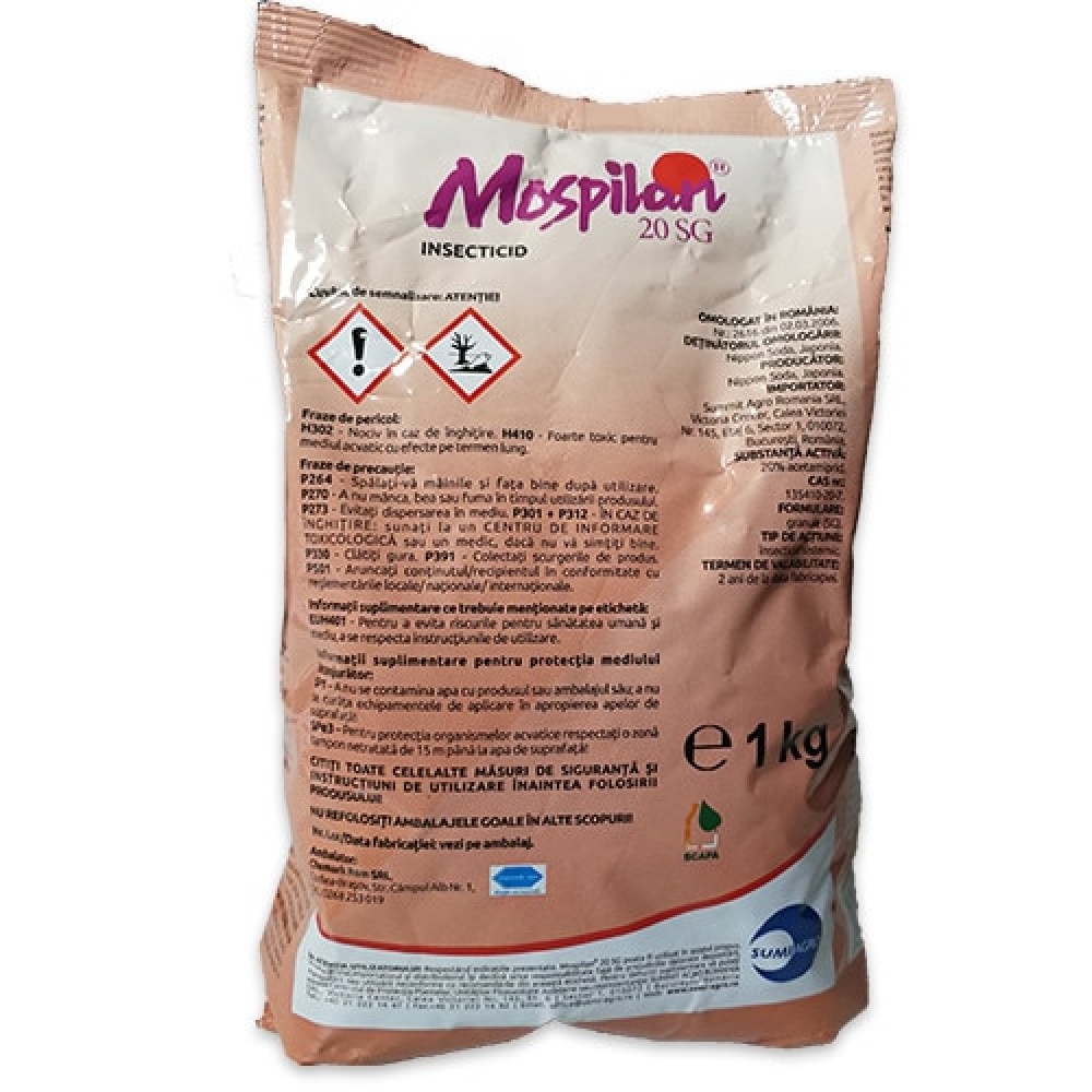 Insecticid, Summit Agro, Mospilan 20sg, 1kg