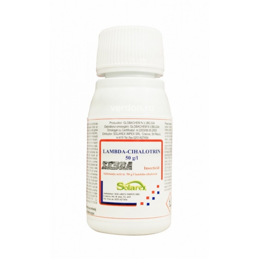 Insecticid ZEBRA - 50 ml, Globachem, Contact, Cereale, Cartof, Mar