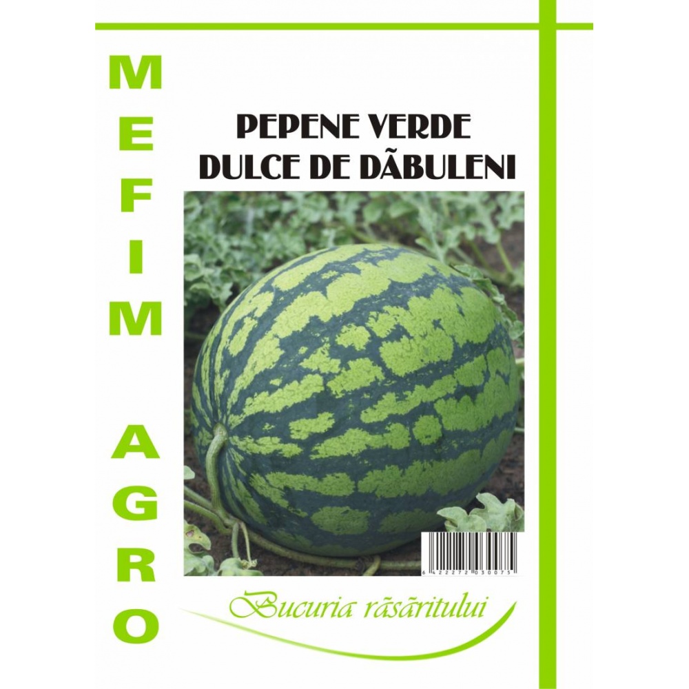 Seminte de Pepene verde DULCE DE DABULENI 30 gr