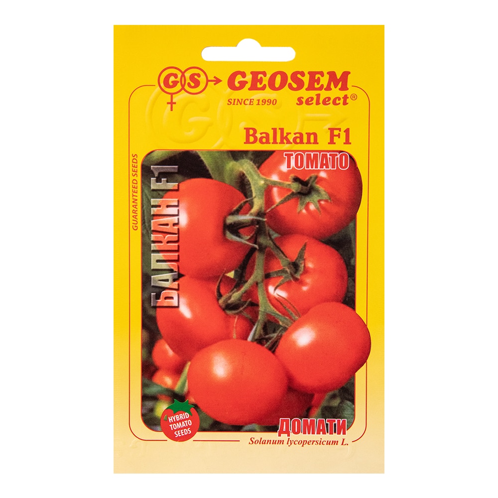 Seminte tomate Geosem, Balkan F1 1000 seminte, hibrid timpuriu, semideterminat