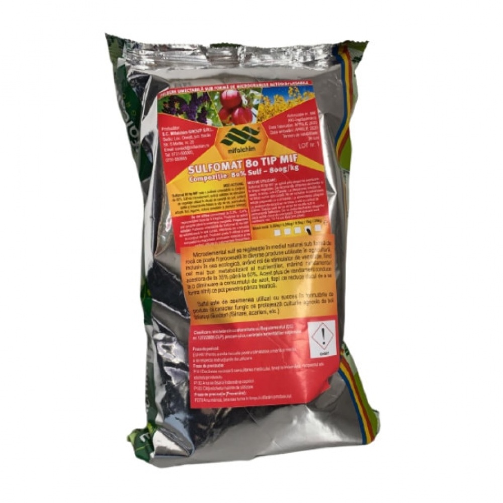 Sulfomat 80 Tip Mif, Ingrasamant si fungicid - 1 Kg